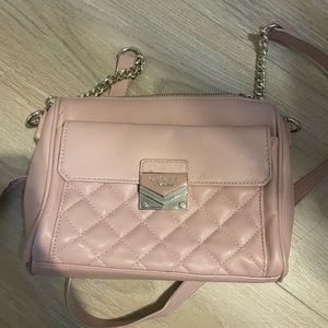 PINK GUESS LEATHER PURSE